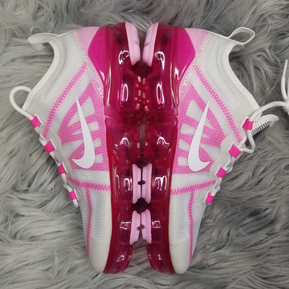 Nike Air Vapormax Pink White Running Shoes
